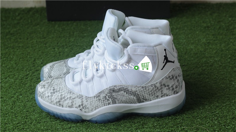 Air Jordan 11 Retro PREM HC Snakeskin White